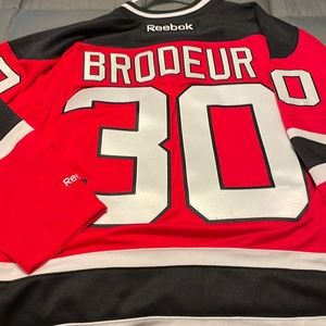 NJ Devils Jersey mens large